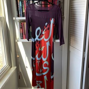 Sexy semi-sheer dress